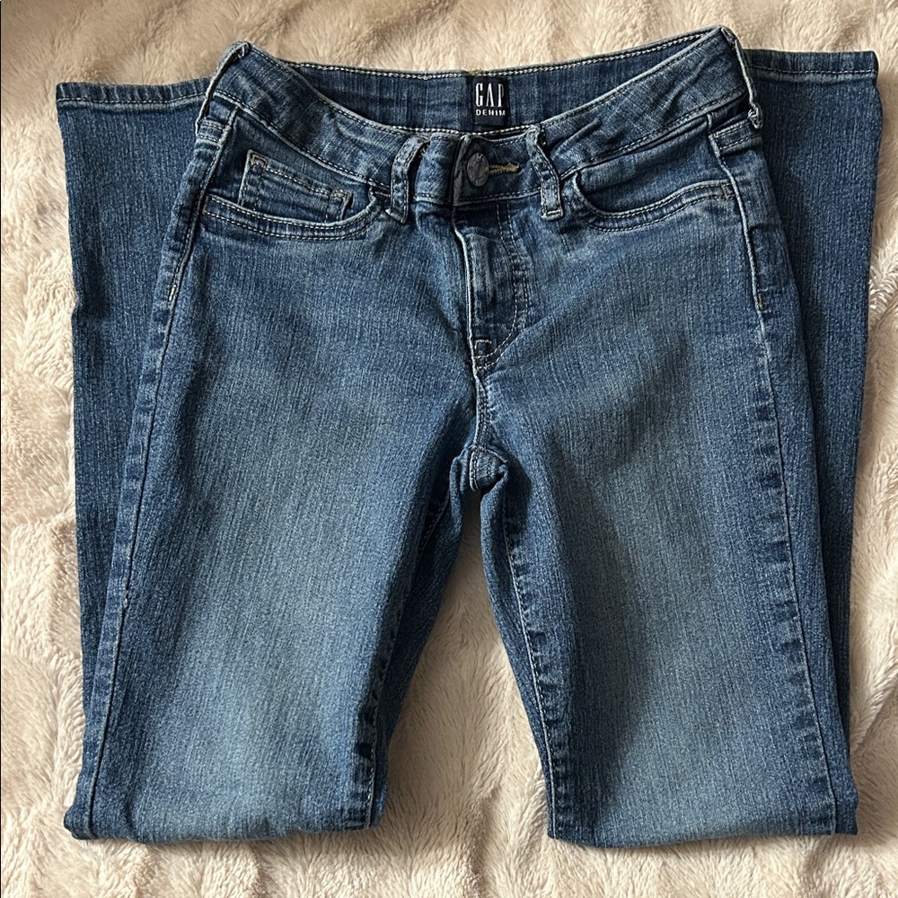 GAP Kids Super Skinny Fit Jeans(Girls) Medium Indigo